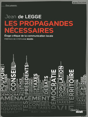 cover image of Les propagandes nécessaires